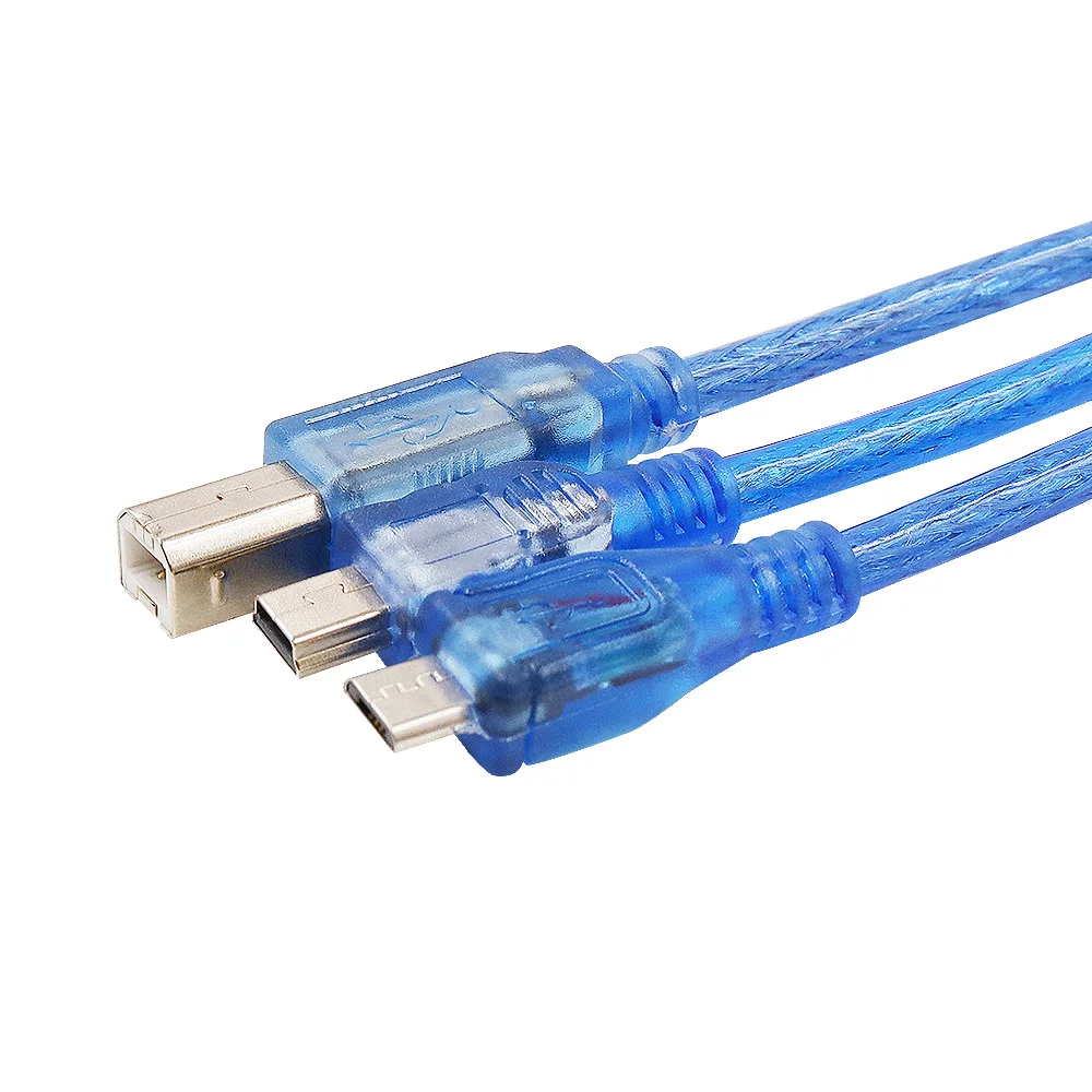 

1.64FT Mini Micro USB Cable for Arduino UNO R3,Mega 2560,Nano,Due R3 Board