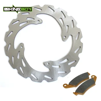 

BIKINGBOY MX Front Brake Disc Disk Rotor Pad For Honda CRF 125 250 F 07-14 XR250R 96-04 XR400R 95-05 XR600R 93-99 XR650R 00-07