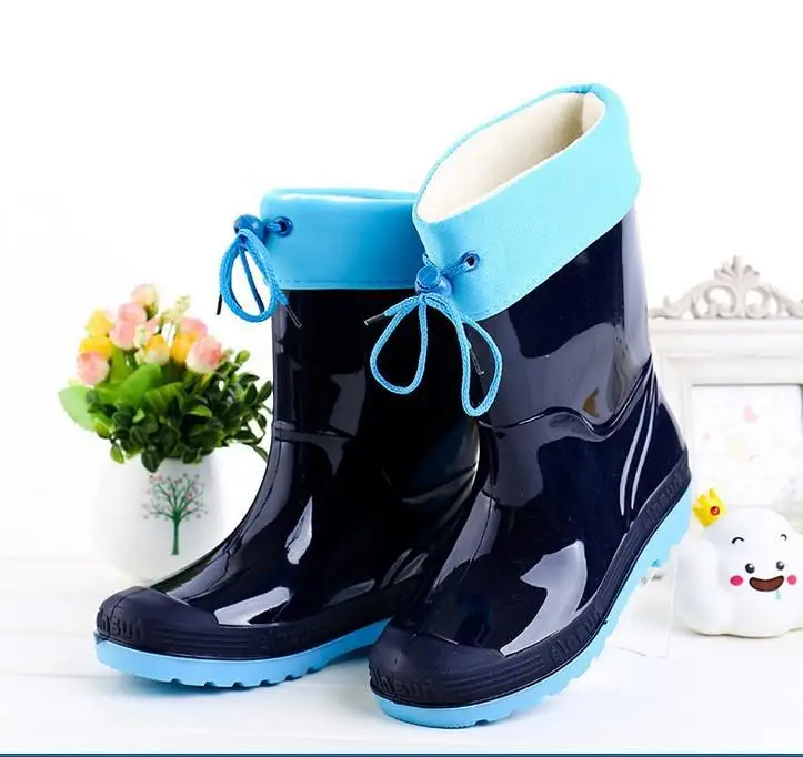kids rain boots Children Boys Girl child classic rain