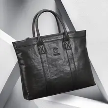 Men's genuine leather Tote Bag Men handbag Brand business hand bag Casual Men Shoulder Bag Laptop Briefcase Male Handbags Bags F Men's genuine leather Tote Bag Men handbag Brand business hand bag Casual Men Shoulder Bag Laptop Briefcase Male Handbags Bags F