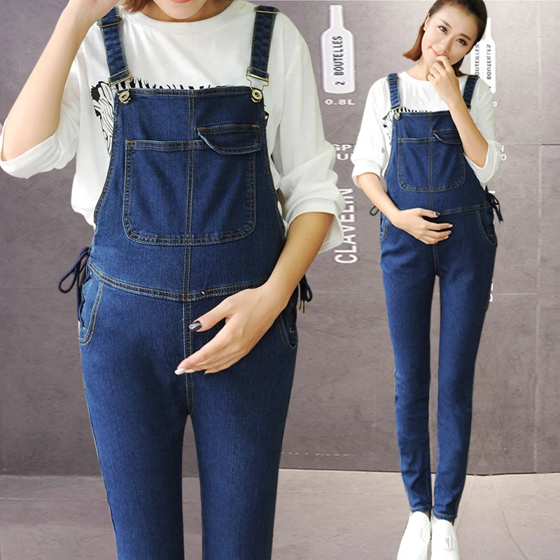 Warm Plush Winter Jumpsuit Maternity Pants Clothes For Pregnant Women Denim Overalls Roupa Gestante Trousers Plus Size Warm Plush Winter Jumpsuit Maternity Pants Clothes For Pregnant Women Denim Overalls Roupa Gestante Trousers Plus Size