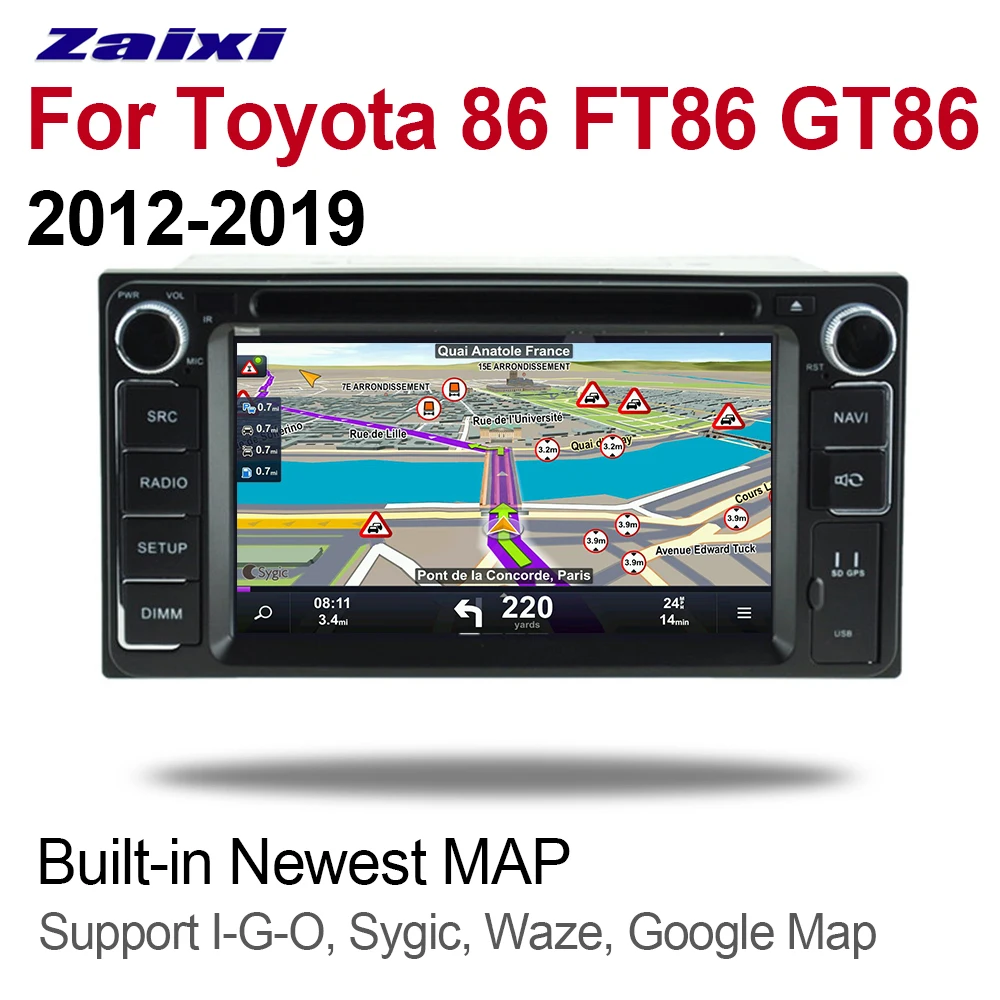 Best ZaiXi For Toyota 86 FT86 GT86 2012~2019 2 DIN Car Android 9 GPS Naviation Multimedia system Bluetooth Radio Amplifier WIFI HD 2 Best ZaiXi For Toyota 86 FT86 GT86 2012~2019 2 DIN Car Android 9 GPS Naviation Multimedia system Bluetooth Radio Amplifier WIFI HD 2