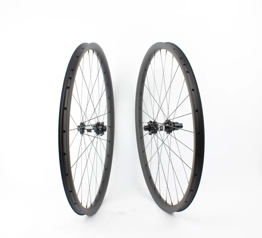 

Farsports FS27T-30-25 DT350 3K matte Thru axle 15 100 12 142 27.5er MTB carbon fiber whee with 6 bolt braking system XD freehub