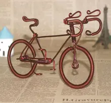Finger Bicycle Copper wire by hand bicycle enameled wire bike model furnishing articles Fine copper round