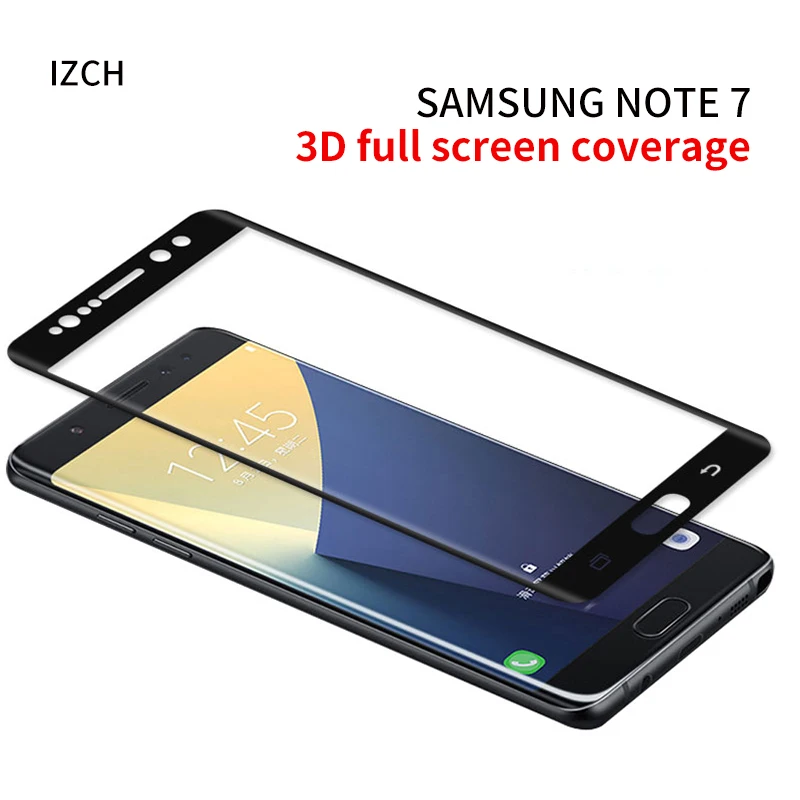 

3D Curved Screen Protector For Samsung Galaxy Note7 FE Full Cover Protector Film front film
