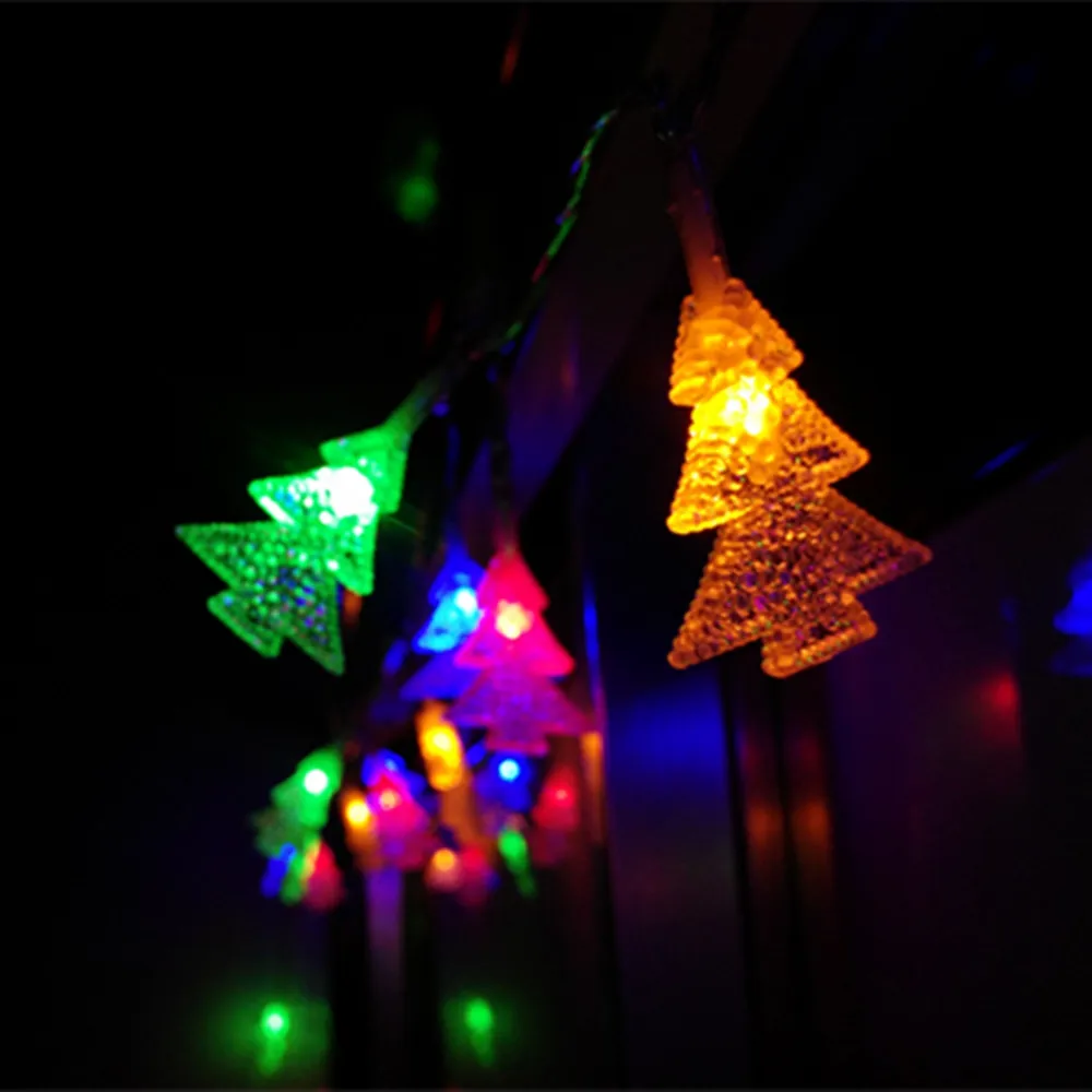 

YIYANG 4m 40 leds Automatic Flash Waterproof Garland LED Christmas Tree String Lights Colorful Lamp 9 Colors Multicolor Arbol