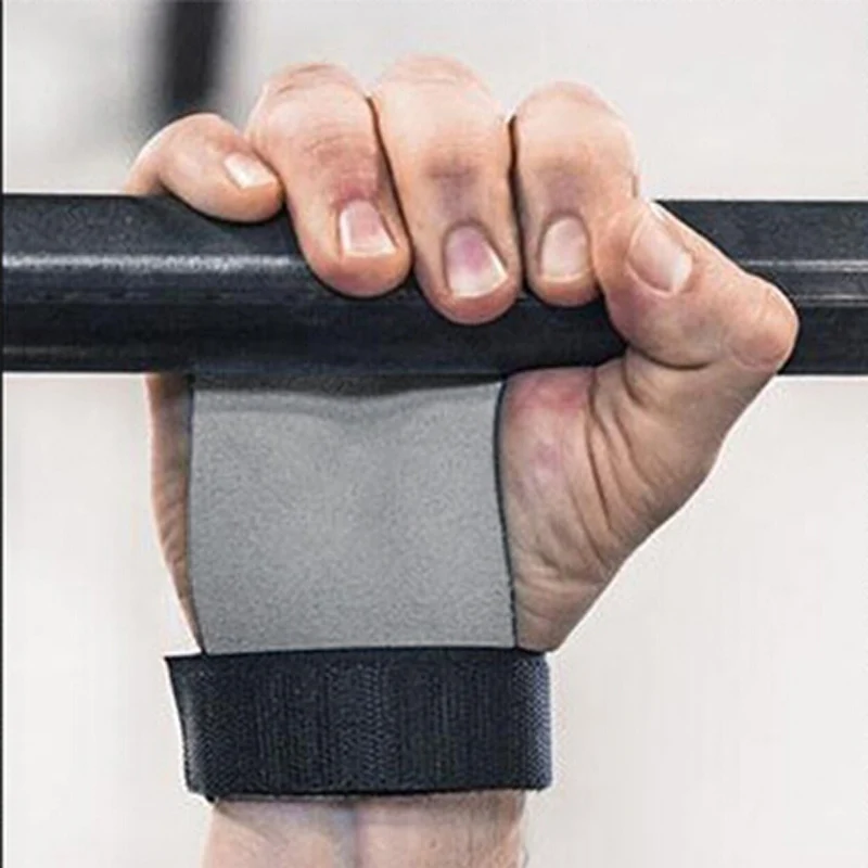 Weightlifting Gloves Genuine Leather Gymnastics Hand Grip Weightlifting Workout Gym Gloves Palm Protection Kettlebell Pull Up Gymnastic Crossfit Grip