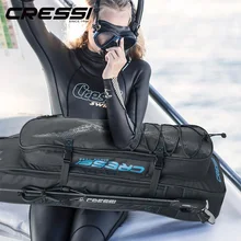 Cressi Piovra Длинные ребра сумки копье рыболовное снаряжение сумка рюкзак Дайвинг сумка с изолированным кулером отсек