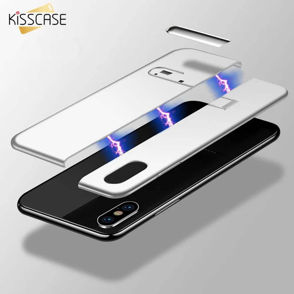 

KISSCASE Luxury Magnetic TPU Protective Case For iPhone 7 8 6 X XR XS Simple Cases For iPhone XS Max 7 Plus 8 Plus Capa Coque