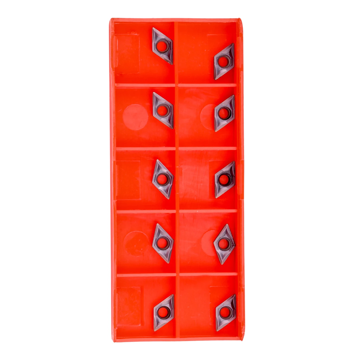 

10pcs Lathe Turning Boring Tools Carbide Inserts DCMT0702 YBC205 Inserts For Machining Steel Cutting