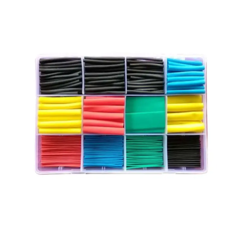 328Pcs Car Electrical Cable Tube kits Heat Shrink Tubing Wrap Sleeve Assorted 8 Sizes Hand tool combination OX | Автомобили и