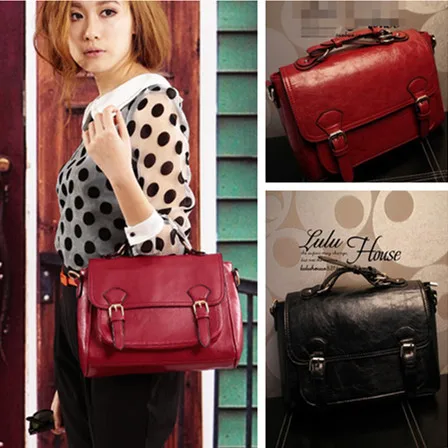 Retro style fashion vintage bag all match girl casual bags, Christmas handbag wholesale free ...