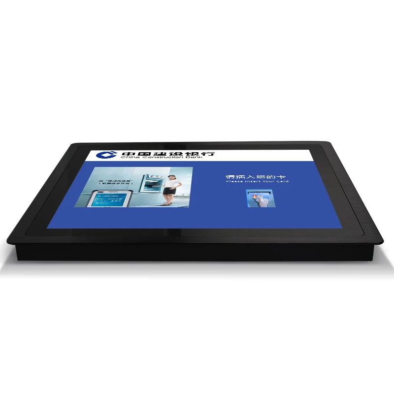  22 Inch all-in-one LCD industrial touch wall mounting best gaming