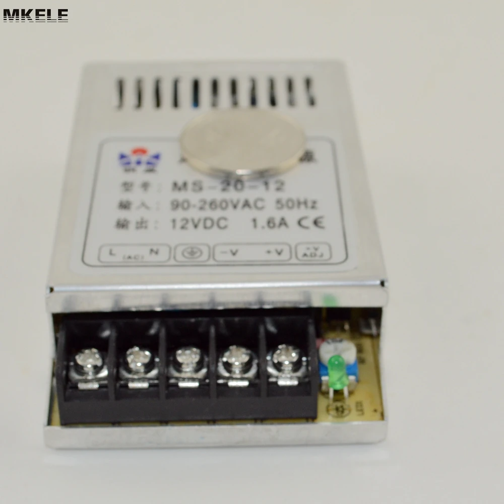 

single output high quality small volume switching power supply 48v dc 20w MS-20-48 0.4a metal case with CE