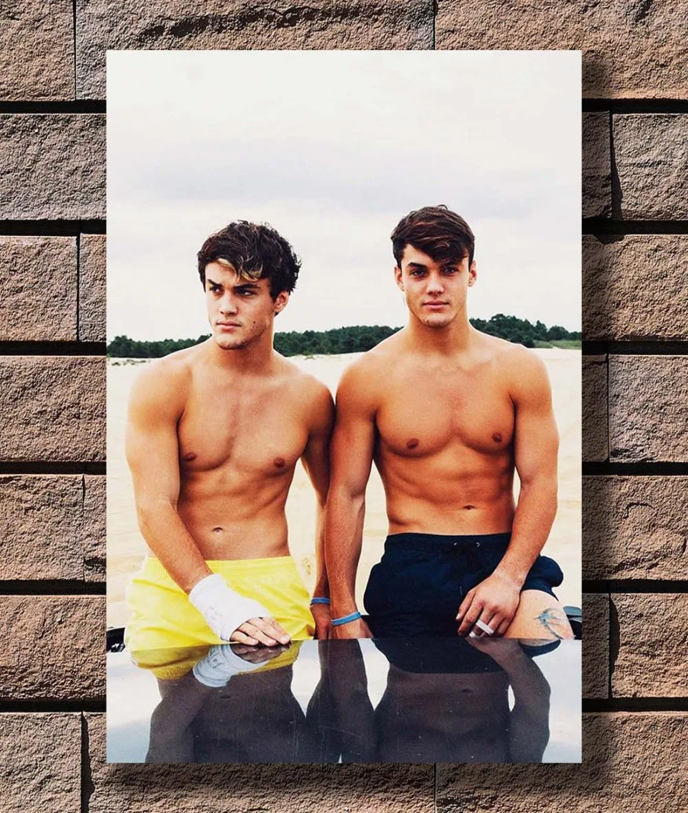 B 731 New Dolan Twins Shirtless Hot Custom Music Singer Group Poster ...