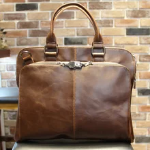 Новая высококачественная кожаная мужская сумка через плечо для отдыха, деловая сумка-мессенджер, портативный портфель для ноутбука, большой кошелек, 14 дюймов, сумка bolsas