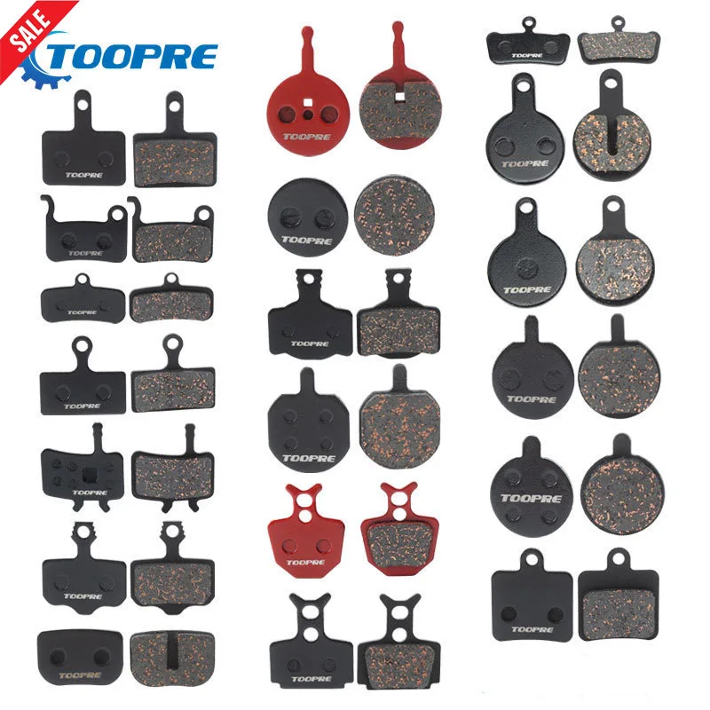 

toopre MTB bicycle bike cycling disc brake pads semi-metallic brake pad for SHIMANO SRAM AVID HAYES TEKTRO Magura Formula