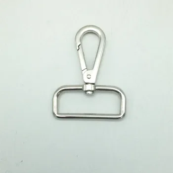 

1.5 inch Silver Swivel snap hooks 38mm width Big metal hook for bags 40pcs/lot