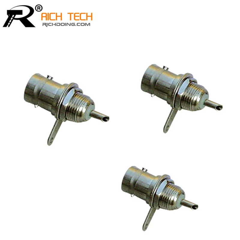 BNC FEMALE BULKHEAD Female Nut Bulkhead Solder RF Connector Adapters 4pcs/lot High quality from | Обустройство дома