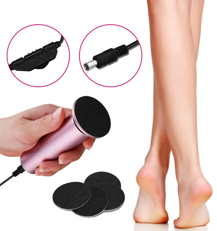 

Electric Pedicure Tools Foot Care File Leg Heels Remove Dead Skin Callus Remover Feet Clean Care Machine & Replacement Sandpaper