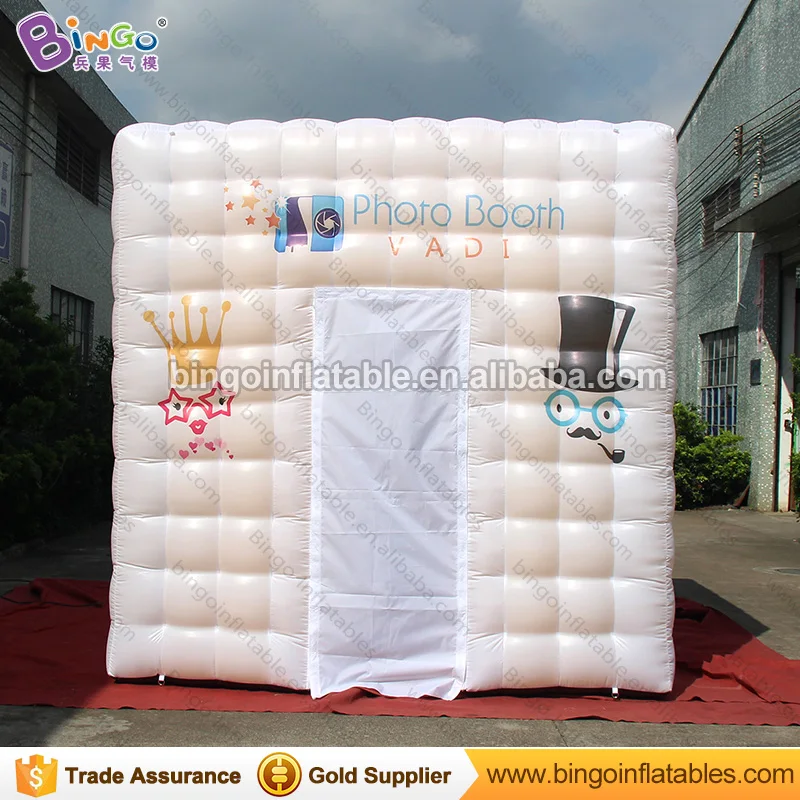  3*3*3mts Inflatable photobooth Tent with logos Toy Tent