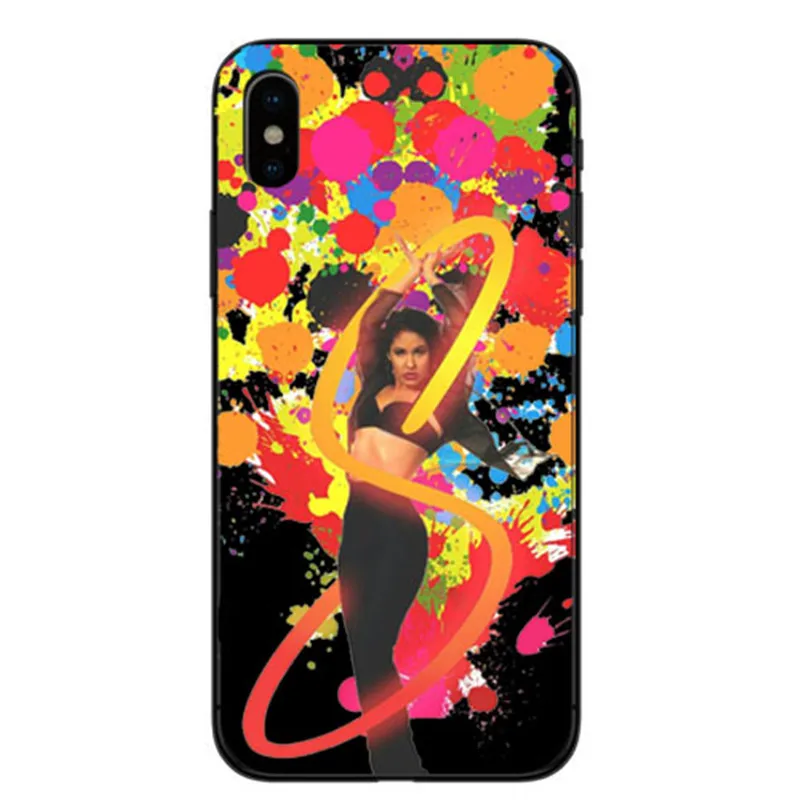 Топ латинский художник '90s Selena quintanilla Cliente Alta Qualidade чехол для телефона для iPhone 5 8 7 6 Plus 5 XR X XS MAX Coque - Цвет: TPU