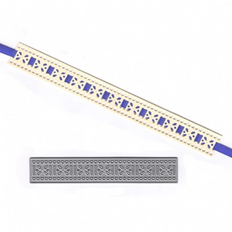 

Lace Retro Borders Edge Shape Metal Cutting Dies Stencil For Scrapbooking Embossing DIY Handcrafts Templates Handcrafts Model