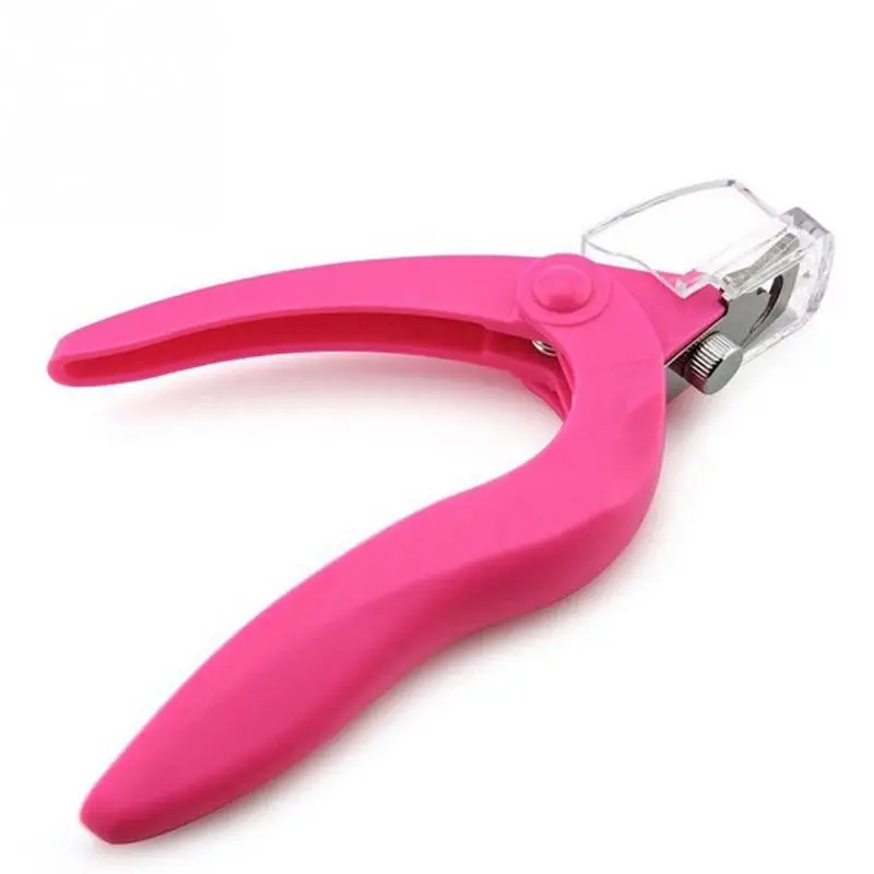 

Stainless Steel Nail Art Makeup False Nail U One Word Cutter Clipper Pro Nail Art Tips Cutter Acrylic False Nails Triple Cut