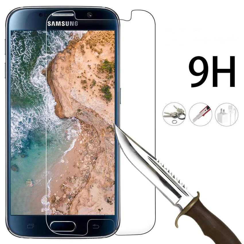 

9H Tempered Glass For Samsung Galaxy S3 S4 S5 Neo S6 S7 creen Protector Cover On S2 Plus S3 S4 S5 Mini NA Sklo Protective Film