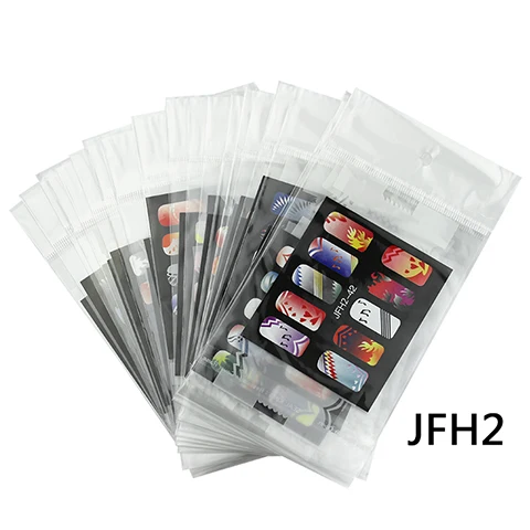 Офир гвоздь инструменты набор 2 200 Аэрограф для дизайна ногтей трафарет дизайн 20 шаблон листов набор кистей краски наклейки_ JFH2 - Цвет: JFH2