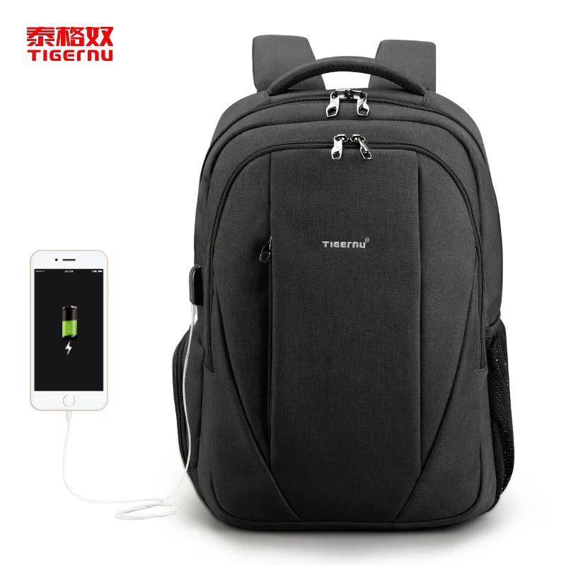 

Abay 2019 New trend anti-theft shoulder bag multifunctional computer bag student bag USB Travel backpack