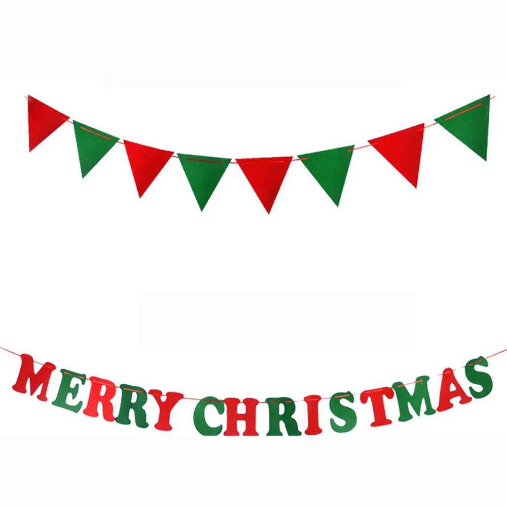 

New Christmas Decorations Christmas Flag DIY Christmas Eight Flag Christmas Tree Dec Free Shipping Wholesale