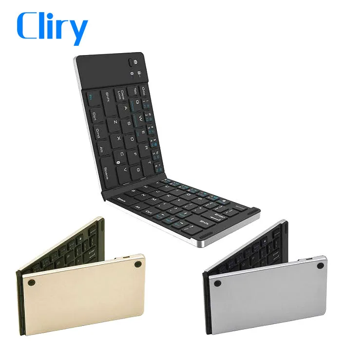 Cliry recorgeable новая портативная Универсальная беспроводная Bluetooth 3 0 раскладная