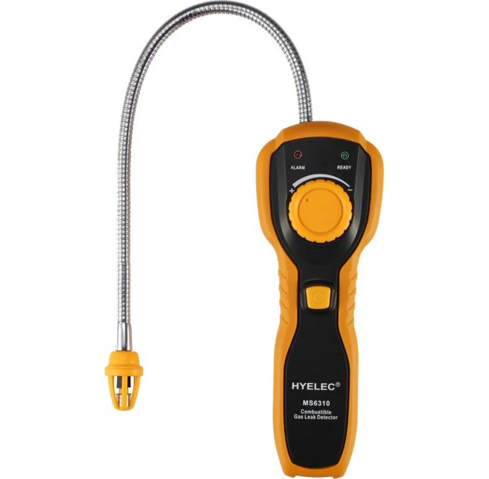 

High Accuracy Combustible Gas Leak Detector Gas Analyzer Meter With Sound Light Alarm