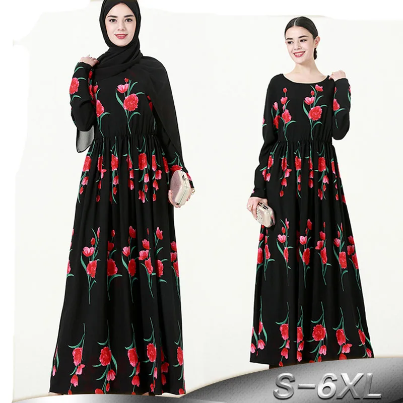 

Abaya Dubai Muslim Dress Qatar UAE Arabic Hijab Dress Jilbab Kaftan Robe Musulmane Abayas For Women Turkish Islamic Clothing