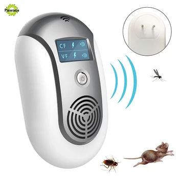 

Electronic Pest Control Ultrasonic Pest Repeller Home Anti Mosquito Repellent Killer Rodent Bug Reject Mole Mice EU/US/UK plug