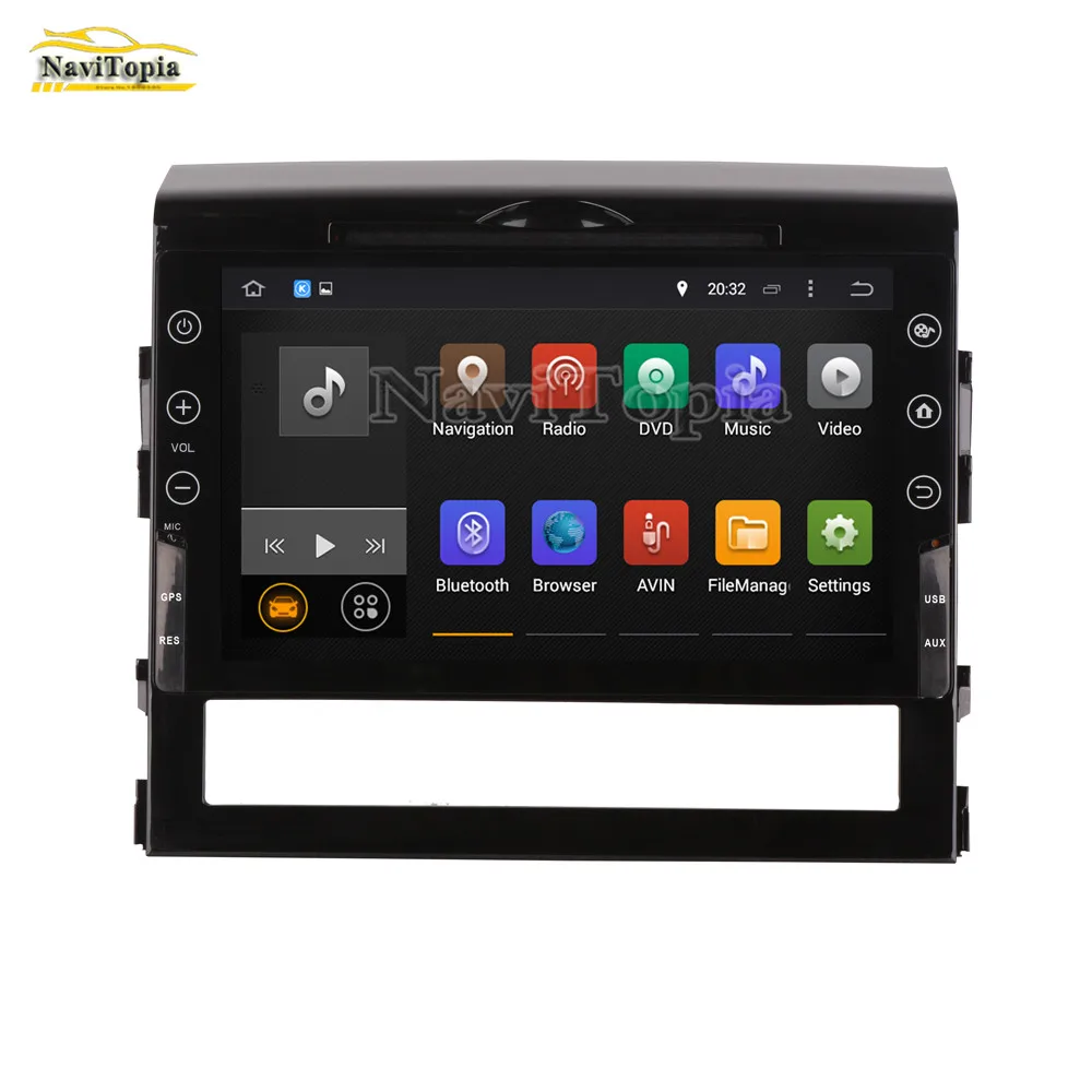 Cheap NAVITOPIA 4G RAM 64G ROM PX6 Six Core Android 9.0 Car DVD Multimedia Player GPS Navigation for Toyota Land Cruiser LC200 2016- 0 Cheap NAVITOPIA 4G RAM 64G ROM PX6 Six Core Android 9.0 Car DVD Multimedia Player GPS Navigation for Toyota Land Cruiser LC200 2016- 0