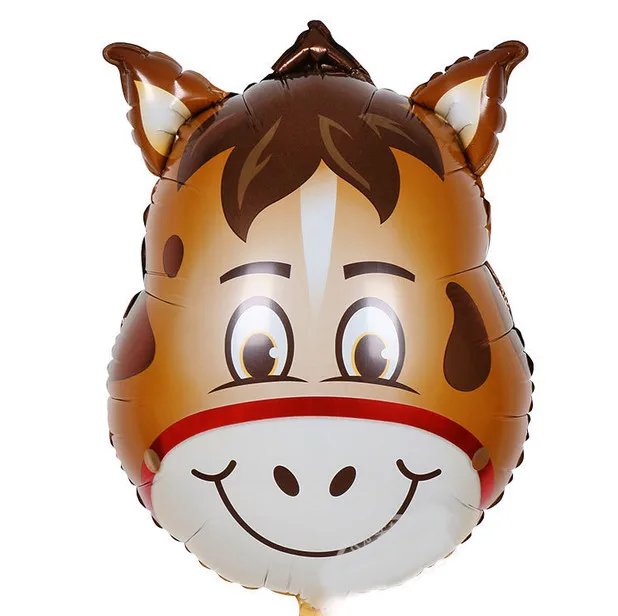 

New Animal Donkey Shape Foil Balloon Cartoon Shape Helium Foil Baloon Birthday Party Decoration Kids Toys