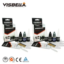 Visbella, 2 шт, 7 секунд, быстрая фиксация, быстрое склеивание, клейкие порошки для металла, стали, пластика, дерева, керамики, клей для ремонта, армирующий
