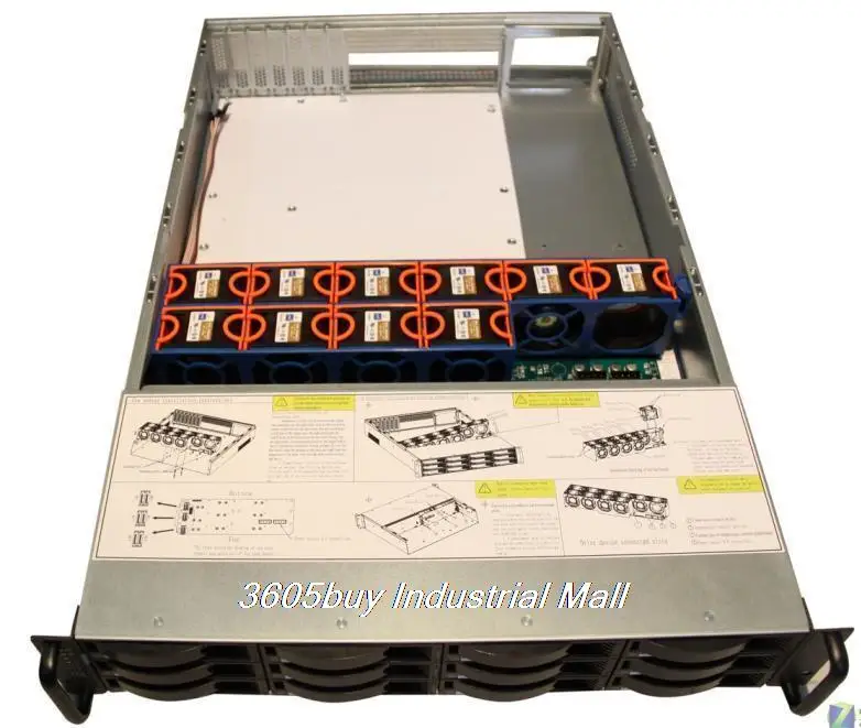 

gx2012 hot pluggabel 2u computer case 12 hot plug hard drive 2u server computer case