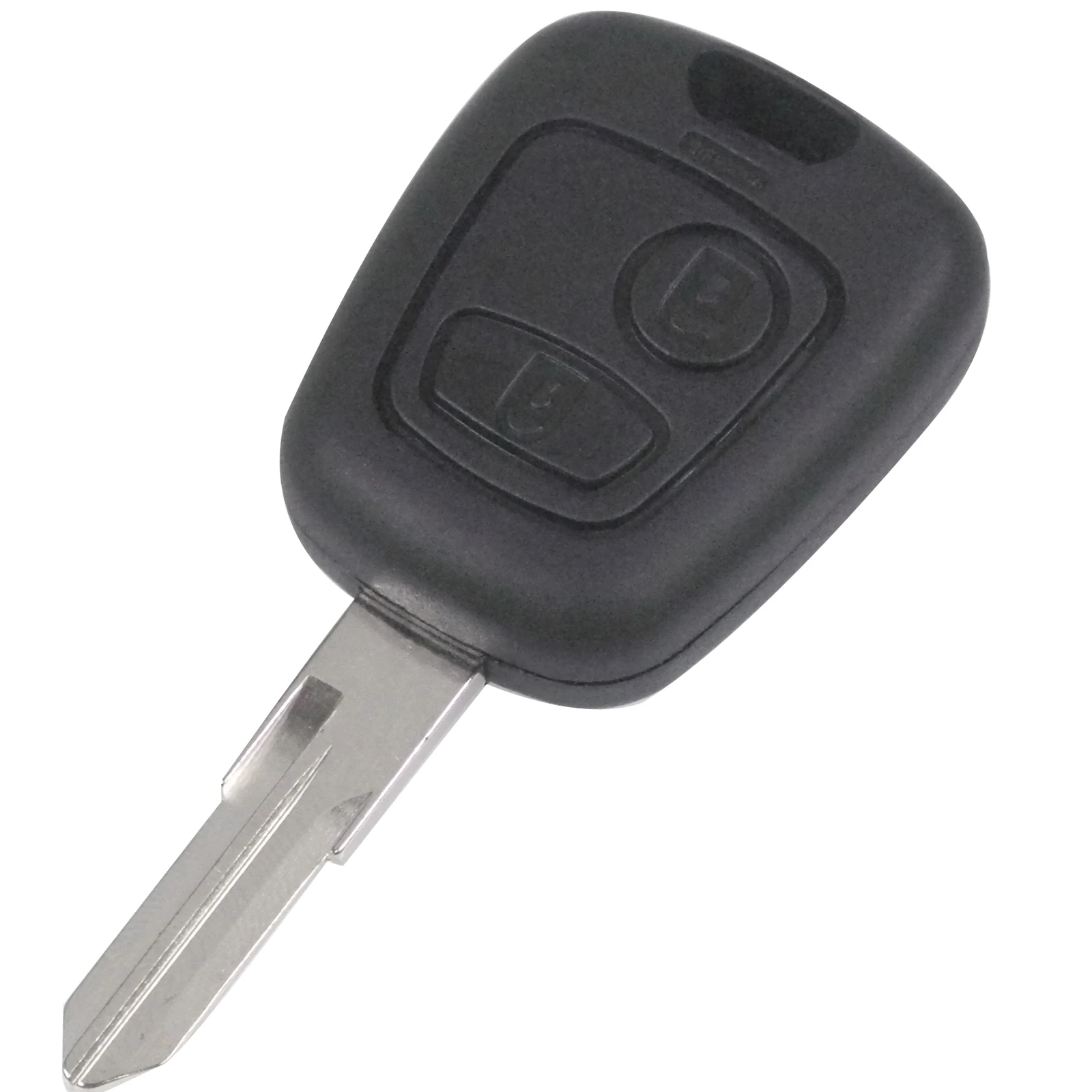 Jingyuqin 2 кнопки дистанционного ключа брелок Корпус ключа для Peugeot 307 Uncut Blade сменный Корпус Ключа автомобиля-Стайлинг