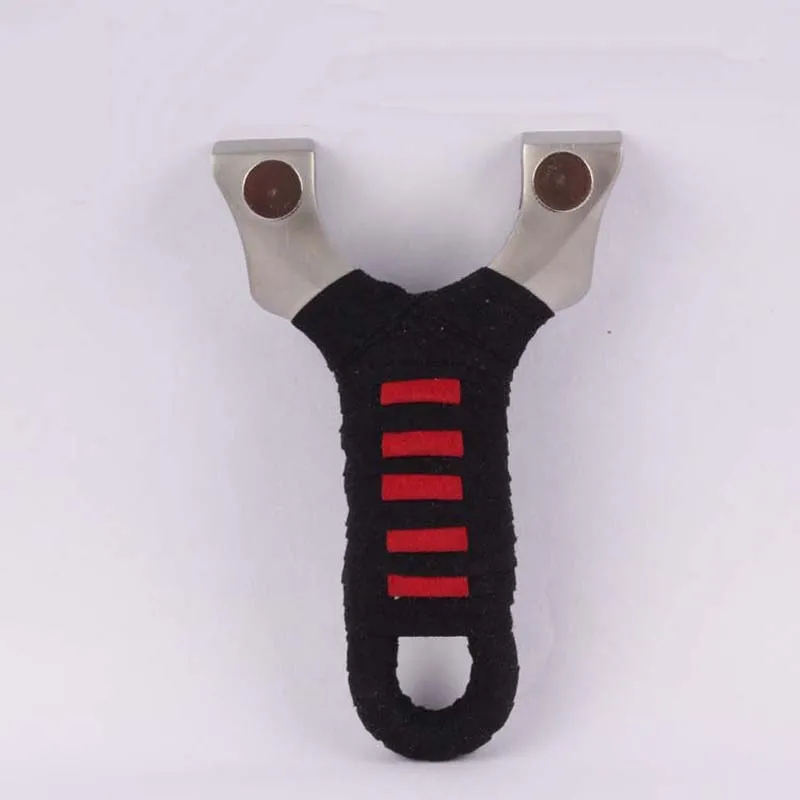 New Classic Stainless Steel Outdoor Shooting Slingshot with Removable Cross Targeting