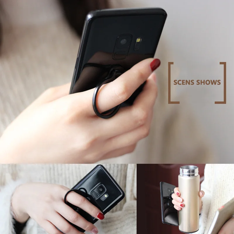 Finger Ring Mobile Phone Smartphone Stand Holder For iPhone X 8 7 Samsung HUAWEI Xiaomi Smart Phone IPAD MP3 Car Mount Stand