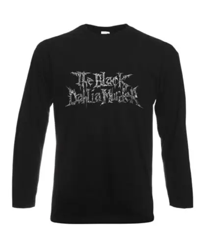The Black Dahlia Murder 01 мужская Черная Рок рубашка с длинным рукавом Размеры S XXL|Футболки|