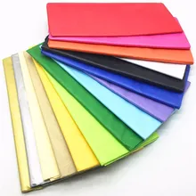 Papier de soie pour emballage de fleurs, rouleau de papier artisanal, pour emballage de cadeaux, pour chemises, chaussures, vêtements, 10 pièces/sac 51x66cm