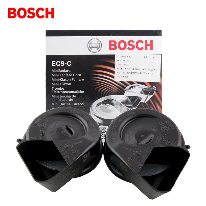 BOSCH Car Horn Snail type Air/Electric For EC7-RV 12V Loudness 105-118db Auto Long Life High Low Klaxon | Автомобили и мотоциклы