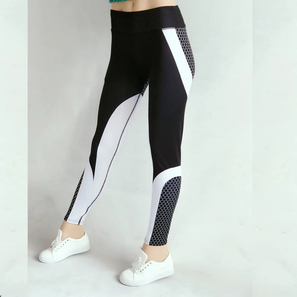 Спортивные Леггинсы для йоги с рисунком Темзы женские штаны с принтом спортивные тонкие белые черные брюки для фитнеса легинсы