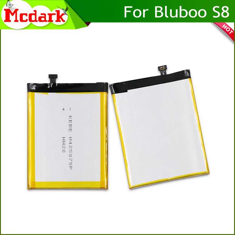 

For Bluboo S8 Battery Replacement High Quality Large Capacity 3450mAh Back Up Bateria For Bluboo S8 Smart Phone