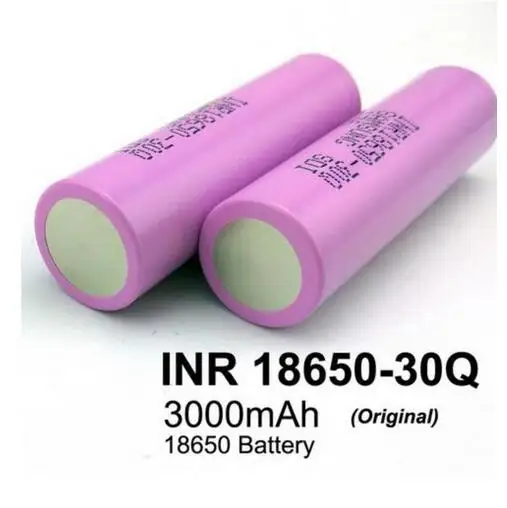 4 шт. INR18650-30Q 18650 3000mAh литий-ионный аккумулятор 3,6 v 15A 25A разрядка батареи для электронных сигарет