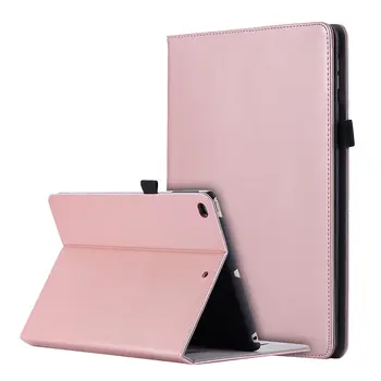 

PU Leather Stand Smart Cover for iPad 9.7 2018 2017 Case / iPad 5th 6th Generation Case With Hand Strap+Pencil Holder Function